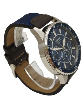 RELOJ CUARZO  CHRONO VICEROY 401069 BISEL AZUL