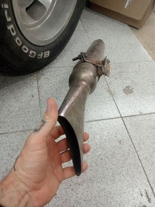 Tubo de escape Harley Panhead