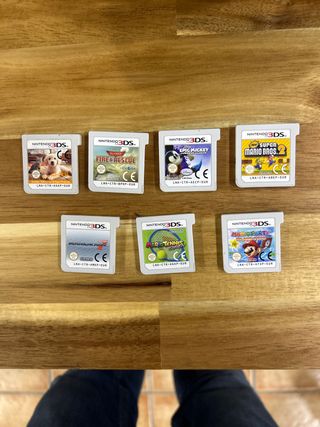 Lote 7 juegos Nintendo 3DS