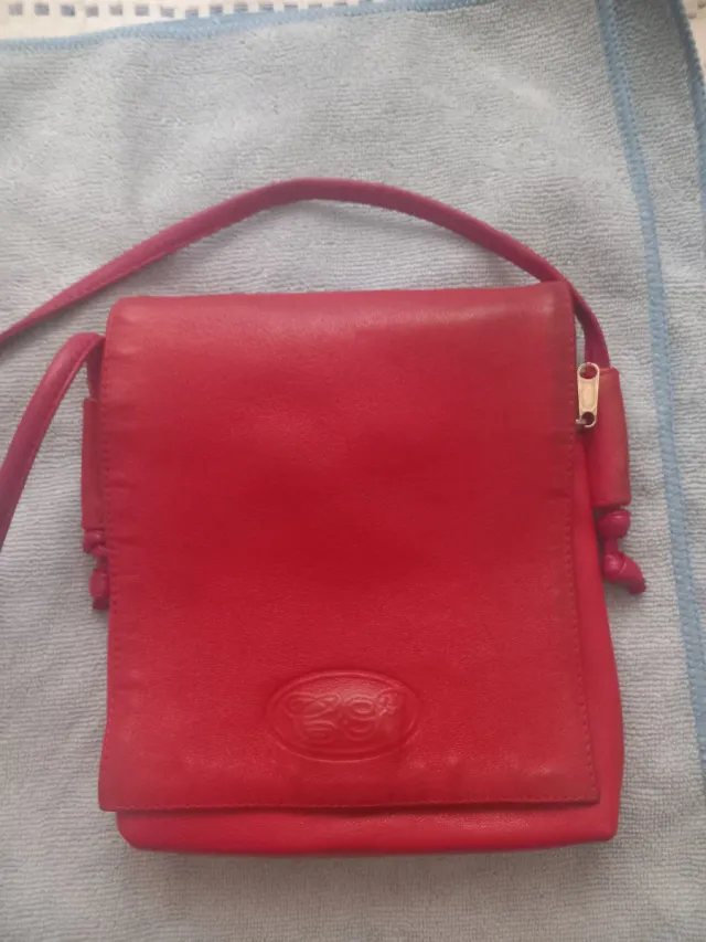 Bolso bandolera rojo