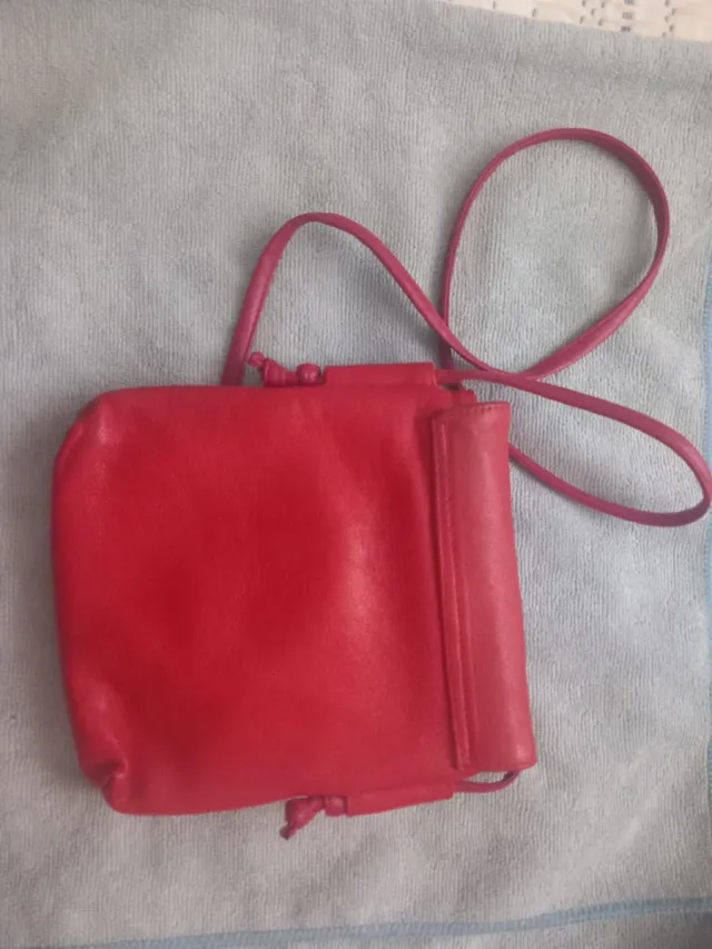 Bolso bandolera rojo