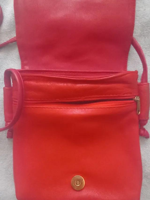 Bolso bandolera rojo