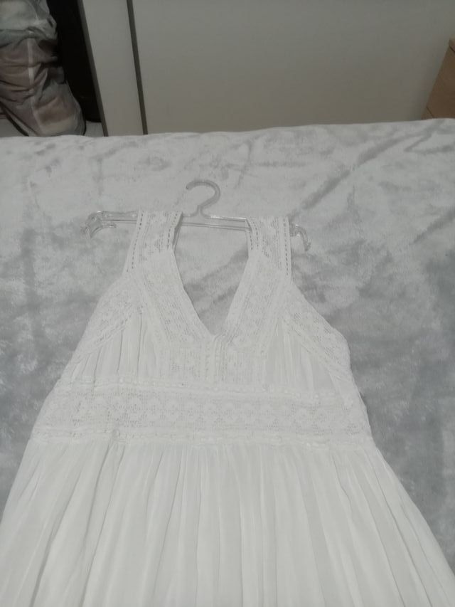 Vestido blanco tirantes verano