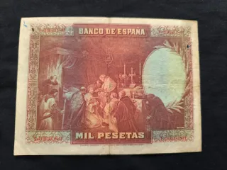 Billete 1000 Pesetas Banco de España 1943
