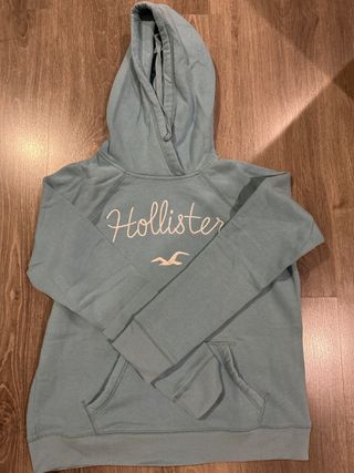 Sudadera Hollister Talla M Azul Claro