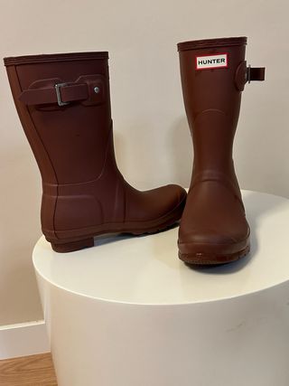Botas Hunter Talla 39 Burdeos
