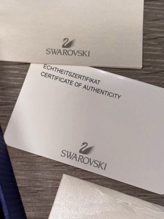 Conjunto Joyería Swarovski Plata