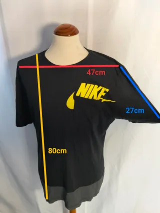 Camiseta Nike Negra Talla L
