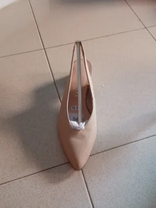 Tacones Barminton Beige Talla 38