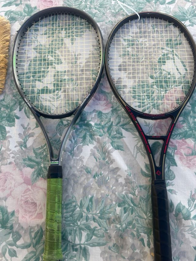 Lote de raquetas de tenis 14 en total