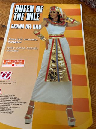 Disfraces de Nefertiti y Tutankamón