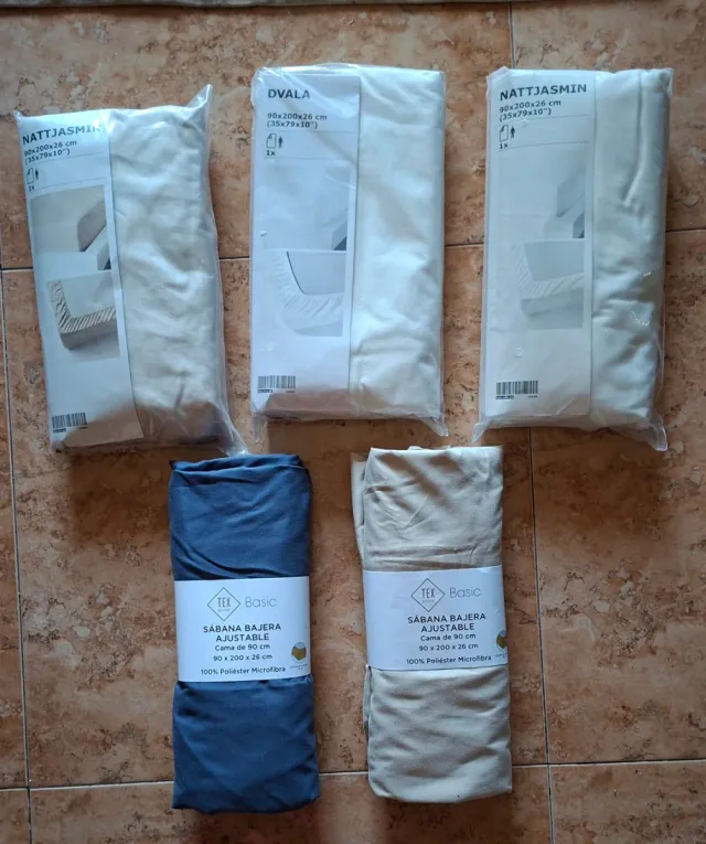 Sábanas bajeras IKEA