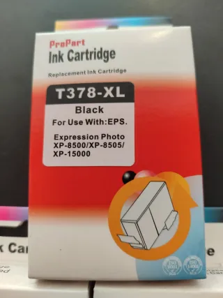 3 Cartuchos Tinta Epson 378XLBK ProPart
