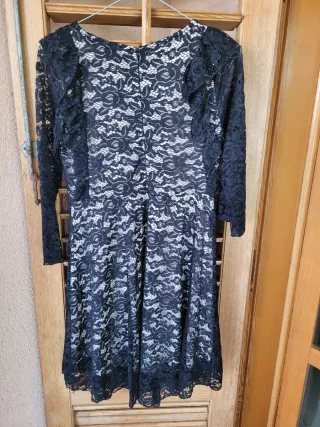 Vestito donna Zuiki in pizzo nero