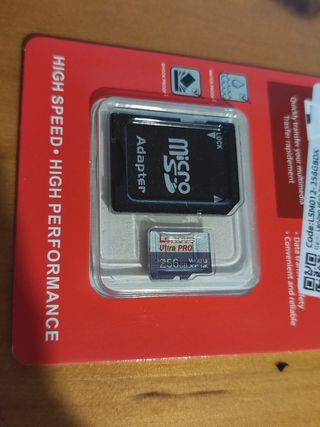 Tarjeta Micro SD 256GB Lenovo (NUEVA)
