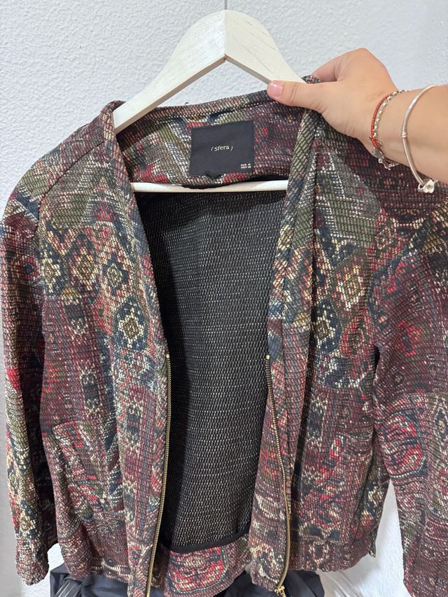 Chaqueta Sfera Estampada Multicolor