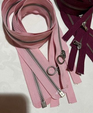 Set 10 Cerniere Lampo tutte divisibili