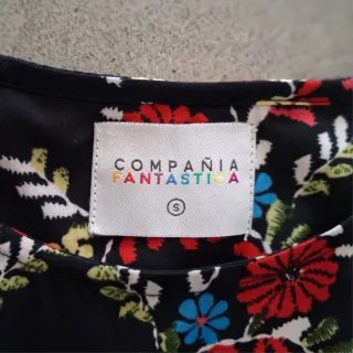 Vestido mujer Compañía Fantástica estampado floral