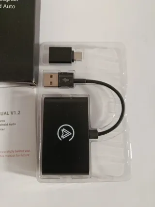 Adaptador USB Inalámbrico CarPlay Android Auto