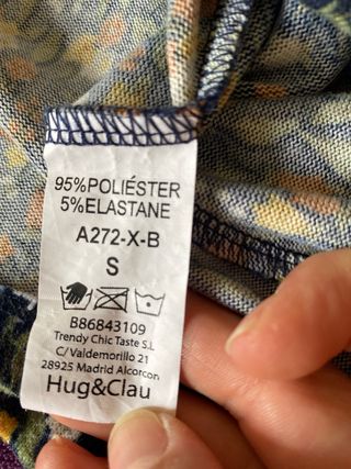 Vestido Hug and Clau estampado floral

