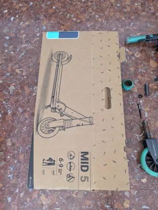 Patinete Oxelo MID 5 roto - con caja
