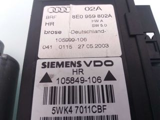 MOTOR ELEVALUNAS TRASERO DERECHO AUDI A4 AVANT (8E)