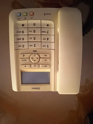 Teléfono sobremesa Telefónica Domo 2 Blanco
