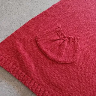 Vestido punto rojo mujer Fórmula Joven