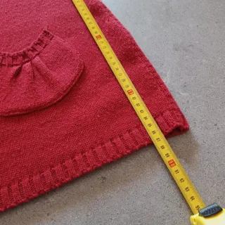 Vestido punto rojo mujer Fórmula Joven