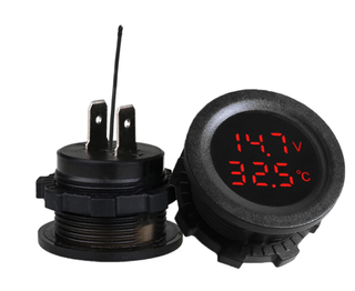 Sensor digital Voltaje y Temperatura Exterior 12V