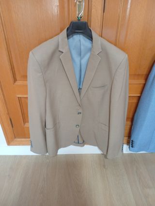 Chaqueta de caballero talla 56 beige
