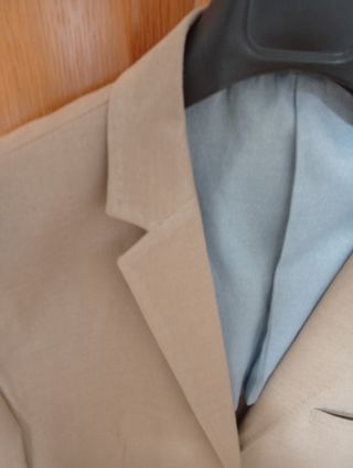 Chaqueta de caballero talla 56 beige