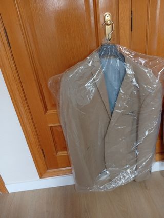 Chaqueta de caballero talla 56 beige