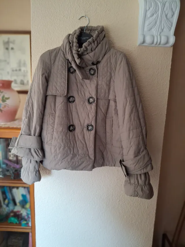 Anorak Purificación García Beige