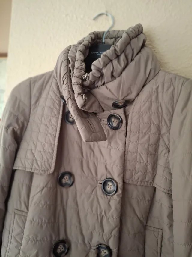 Anorak Purificación García Beige