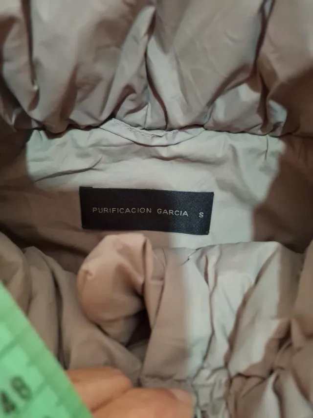Anorak Purificación García Beige