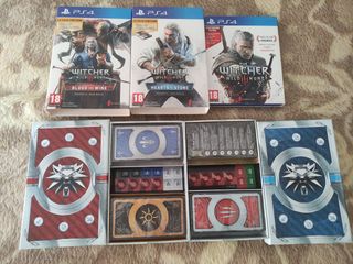 The Witcher 3 Wild Hunt PS4 + Expansiones + Cartas