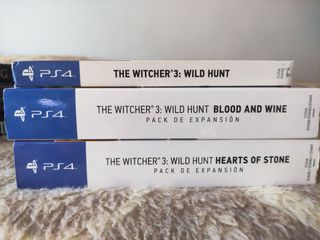 The Witcher 3 Wild Hunt PS4 + Expansiones + Cartas