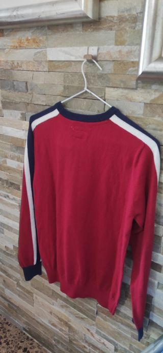 Jersey Pepe Jeans Niño Rojo y Azul