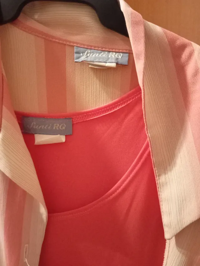 Blusa Santi RQ mujer naranja y rosa Venta fisica