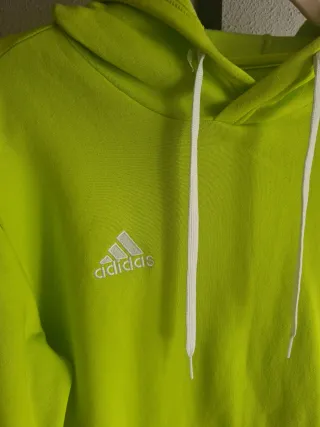 Sudadera Adidas Talla M Verde Neón