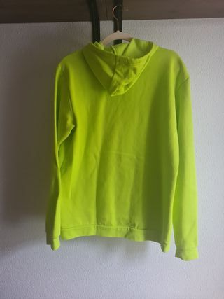 Sudadera Adidas Talla M Verde Neón