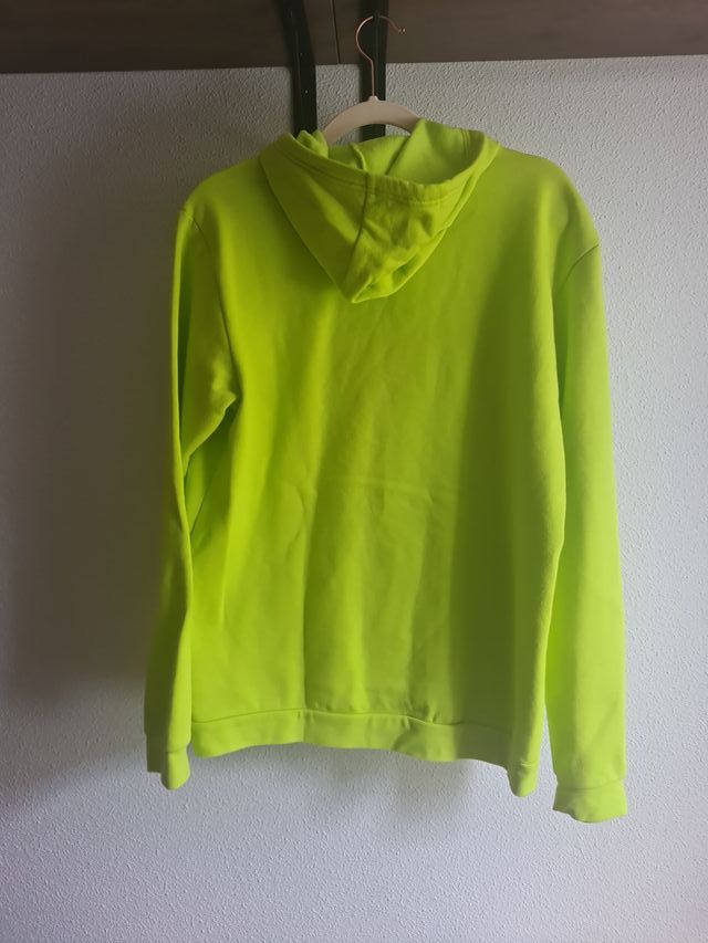 Sudadera Adidas Talla M Verde Neón
