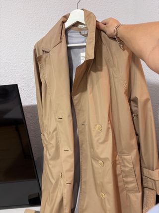 Gabardina impermeable , talla grande