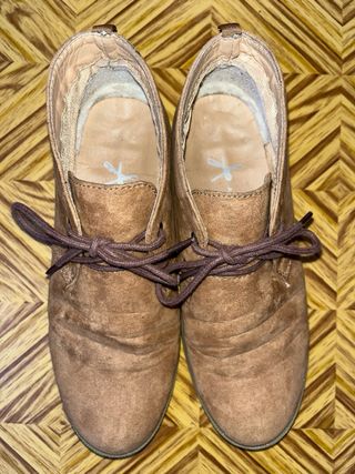 Botines marrones de ante