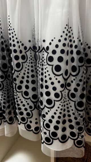 Vestido Negro y Rosa Corte Inglés