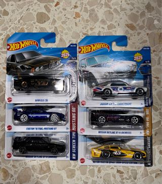 Hot Wheels - Set di 6 macchinine Erik