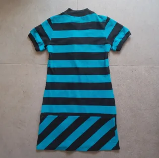 Vestido mujer Kling rayas azul y negro