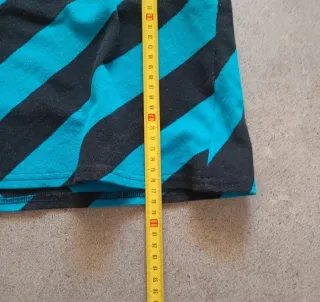 Vestido mujer Kling rayas azul y negro