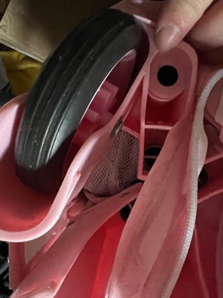 Cuna de viaje OLMITOS rosa
a estrenar 